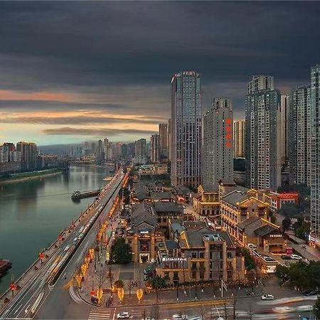 Boutique Of Meditation With Cuisine & Night View, Exit 2 Liujiatai Station Line 9 Tsjoengking Buitenkant foto
