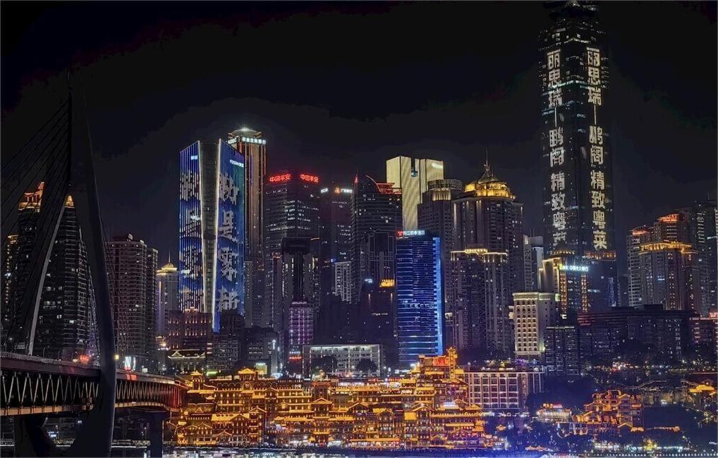 Boutique Of Meditation With Cuisine & Night View, Exit 2 Liujiatai Station Line 9 Tsjoengking Buitenkant foto
