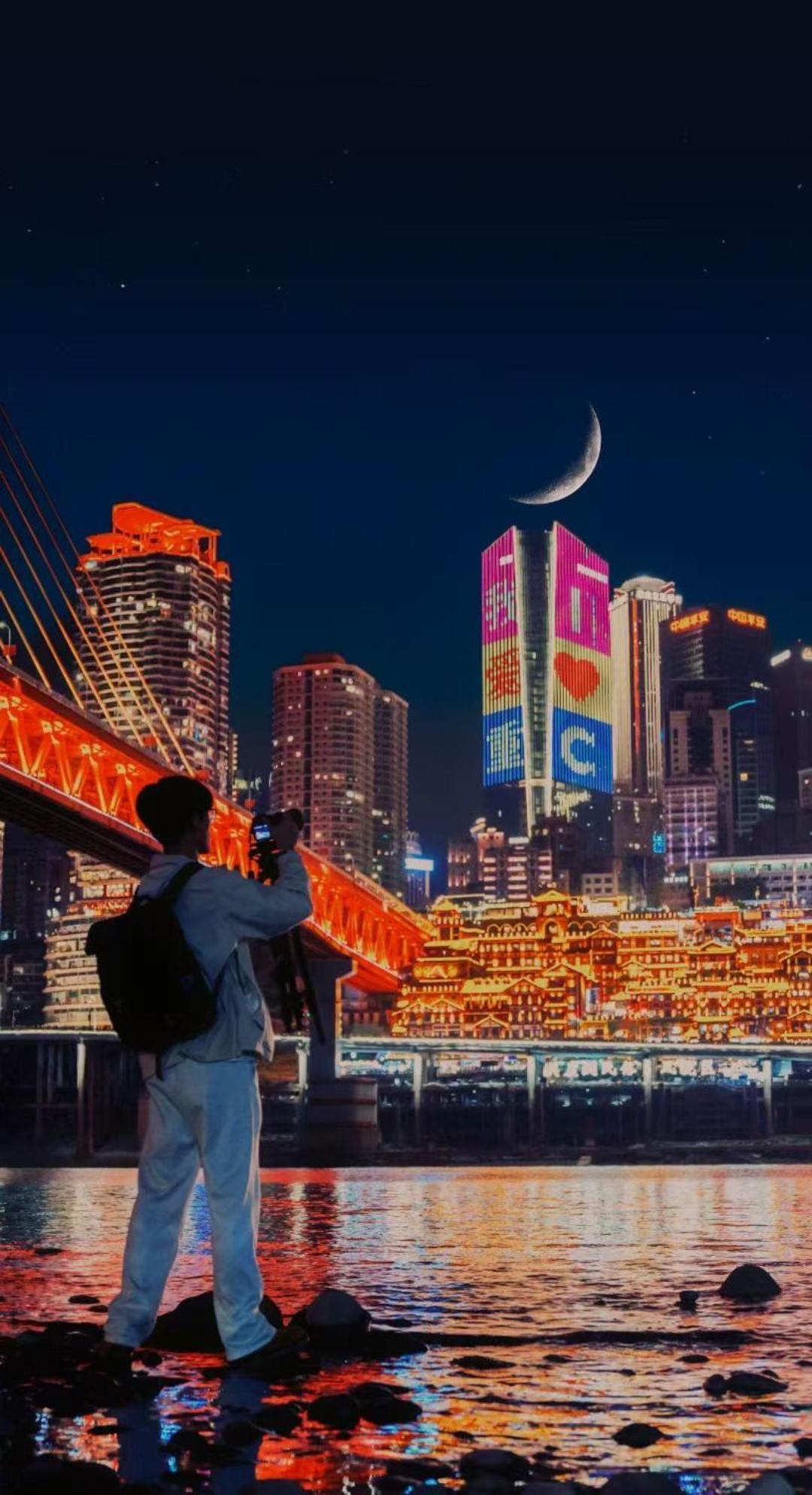 Boutique Of Meditation With Cuisine & Night View, Exit 2 Liujiatai Station Line 9 Tsjoengking Buitenkant foto