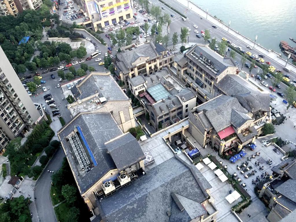 Boutique Of Meditation With Cuisine & Night View, Exit 2 Liujiatai Station Line 9 Tsjoengking Buitenkant foto