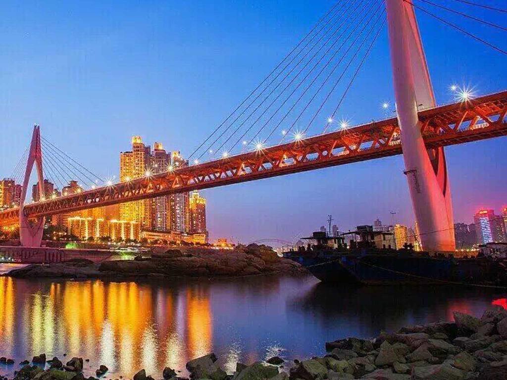 Boutique Of Meditation With Cuisine & Night View, Exit 2 Liujiatai Station Line 9 Tsjoengking Buitenkant foto